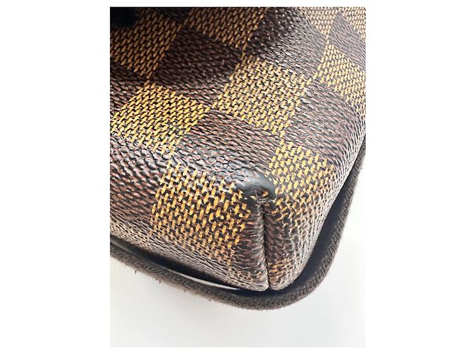 Borsa a Tracolla Louis Vuitton Damier Ebene Greenwich Marrone - vista 6