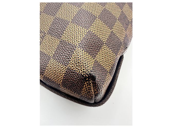 Borsa a Tracolla Louis Vuitton Damier Ebene Greenwich Marrone - vista 8