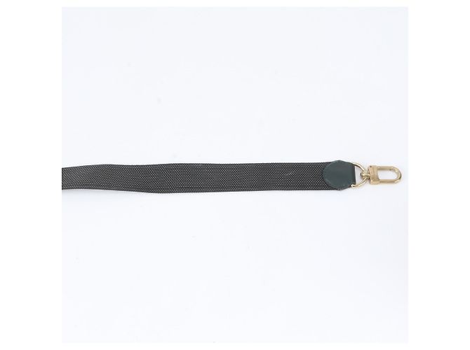 Tracolla Louis Vuitton Satellite in pelle e nylon Marrone Verde - vista 4