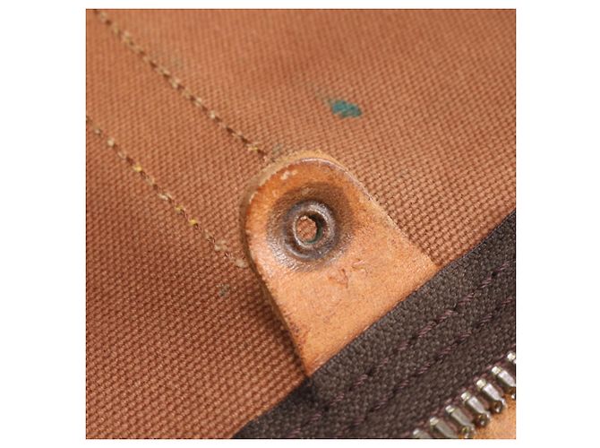 Borsa Boston Louis Vuitton Monogram Keepall 60 Marrone - vista 10