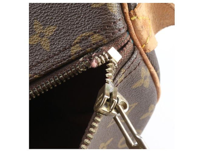Borsa Boston Louis Vuitton Monogram Keepall 60 Marrone - vista 14