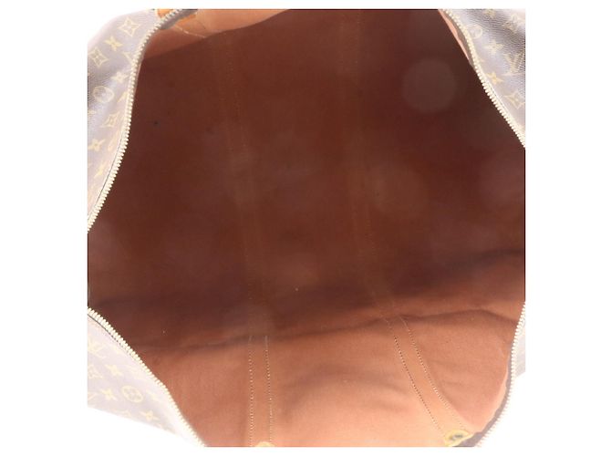 Borsa Boston Louis Vuitton Monogram Keepall 60 Marrone - vista 7