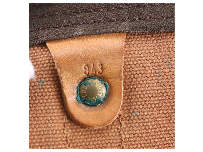 Borsa Boston Louis Vuitton Monogram Keepall 60 Marrone - vista 9