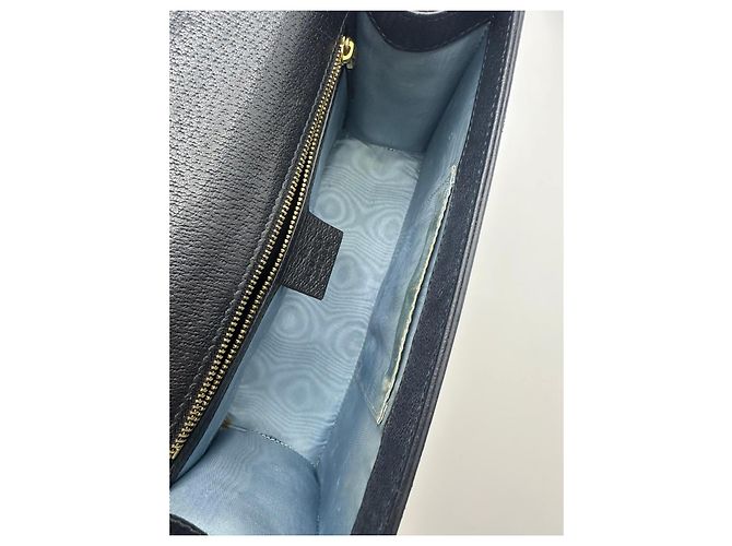 Borsa a tracolla Gucci Sylvie Bee and Star Nero - vista 16