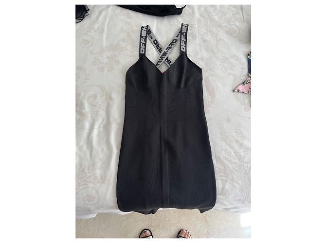 Off White Off-White schwarzes Kleid - Ansicht 2