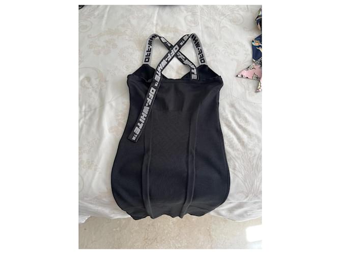 Off White Off-White schwarzes Kleid - Ansicht 3