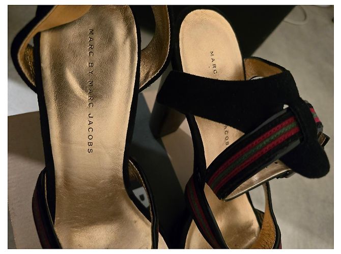 Sandali con tacco Marc by Marc Jacobs Nero Multicolore - vista 2