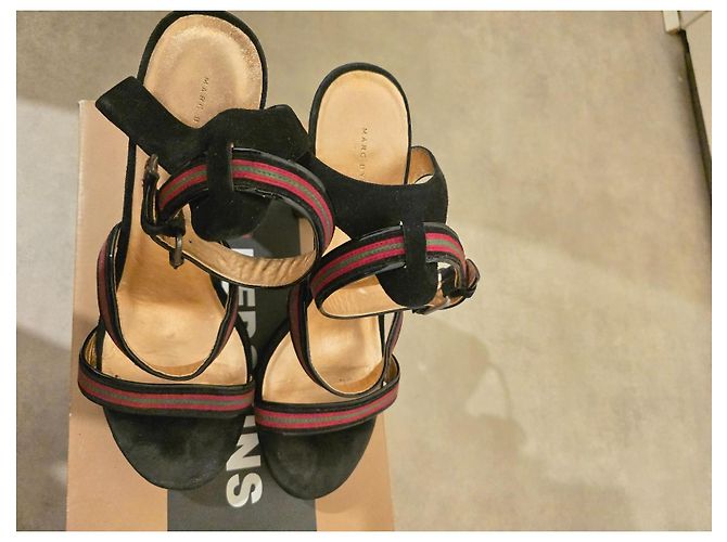 Sandali con tacco Marc by Marc Jacobs Nero Multicolore - vista 8