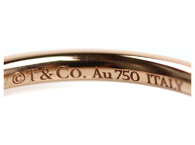Anello T Wire Tiffany & Co. in oro rosa 18K - vista 5