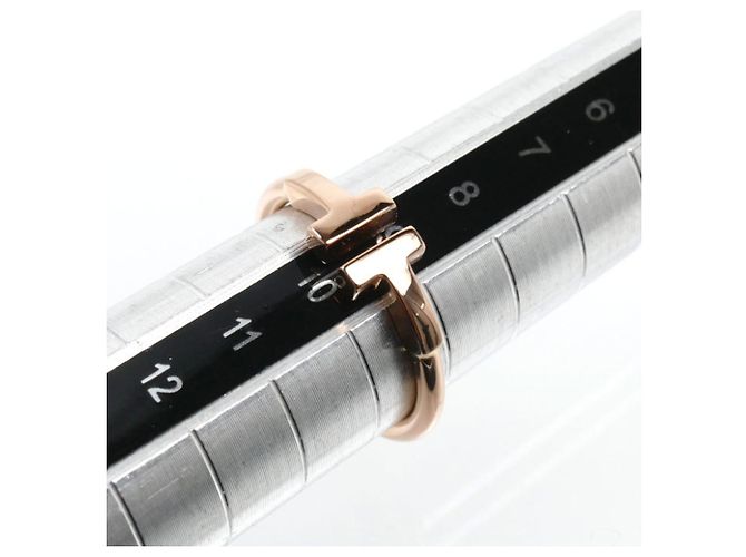 Anello T Wire Tiffany & Co. in oro rosa 18K - vista 6