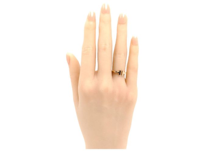 Anello T Wire Tiffany & Co. in oro rosa 18K - vista 7