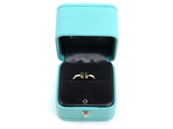 Anello T Wire Tiffany & Co. in oro rosa 18K - vista 8