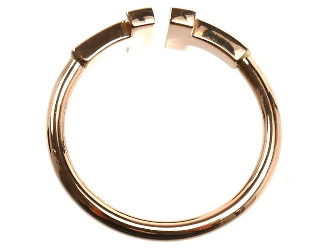 Tiffany & Co Anello Tiffany T Wire in oro rosa 18K con diamante - vista 4