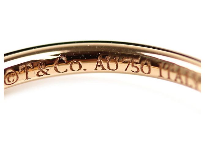 Tiffany & Co Anello Tiffany T Wire in oro rosa 18K con diamante - vista 5