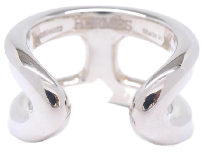Ring Anello Hermès Osmos PM in argento - vista 3