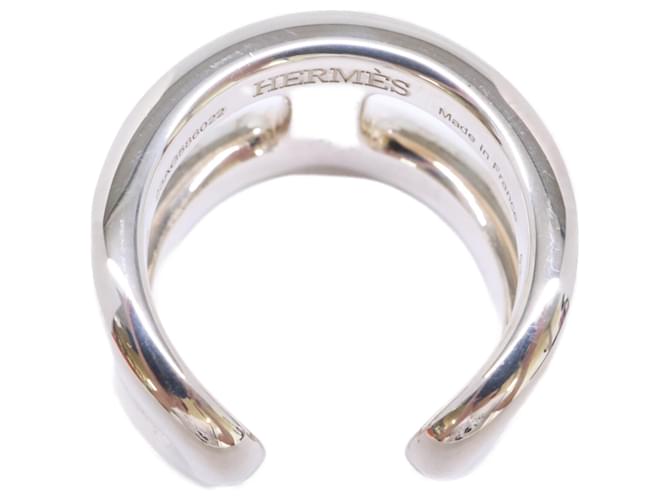 Ring Anello Hermès Osmos PM in argento - vista 5