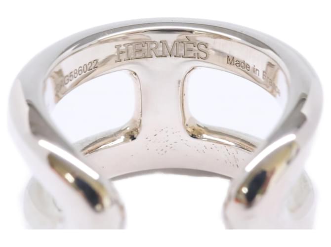 Ring Anello Hermès Osmos PM in argento - vista 6