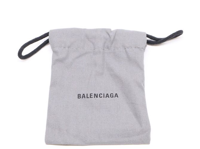 Everyday Tarjetero Balenciaga de piel negra Negro - vista 7
