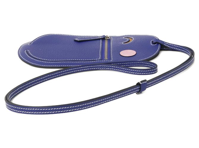 Hermès Borsa a tracolla Hermes Chevre Mysore In-the-Loop To Go Wink GM Blu - vista 5