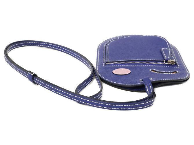 Hermès Borsa a tracolla Hermes Chevre Mysore In-the-Loop To Go Wink GM Blu - vista 6