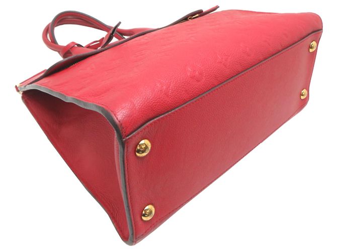 Bolsa Louis Vuitton Pont Neuf GM Vermelho - vista 3