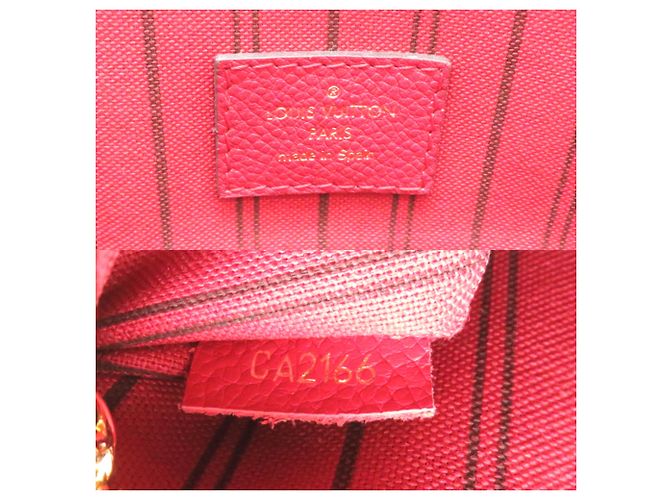Bolsa Louis Vuitton Pont Neuf GM Vermelho - vista 7
