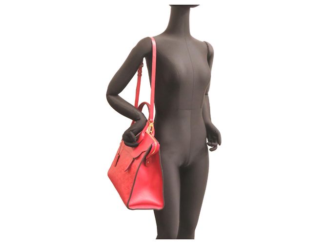 Bolsa Louis Vuitton Pont Neuf GM Vermelho - vista 8