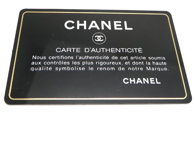 Borsa Tote Chanel in pelle di vitello grana nera Nero - vista 9