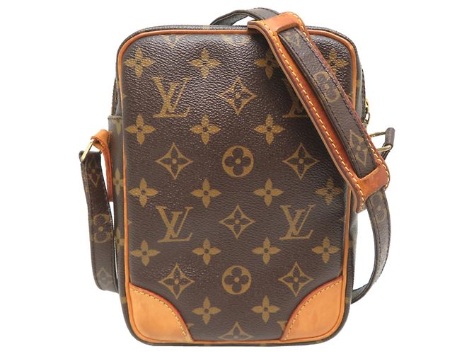 Borsa a tracolla Louis Vuitton Amazon da donna Marrone - vista 2