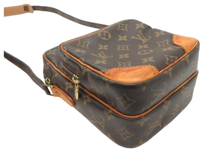 Borsa a tracolla Louis Vuitton Amazon da donna Marrone - vista 3