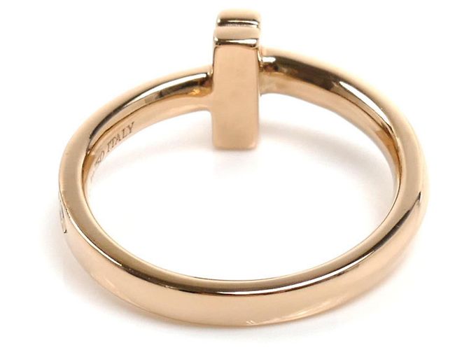 Anello Tiffany & Co. T One in oro rosa 18K con diamante - vista 4