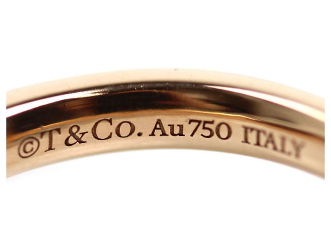Anello Tiffany & Co. T One in oro rosa 18K con diamante - vista 5