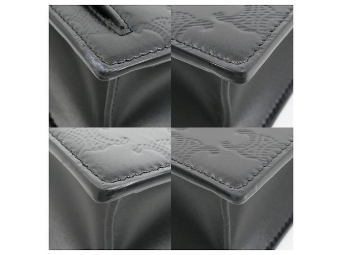 Céline Borsa a pochette Celine Triomphe in Nero - vista 5