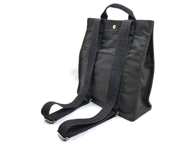 Hermès Zaino Hermes Herline Ad MM Marrone - vista 2