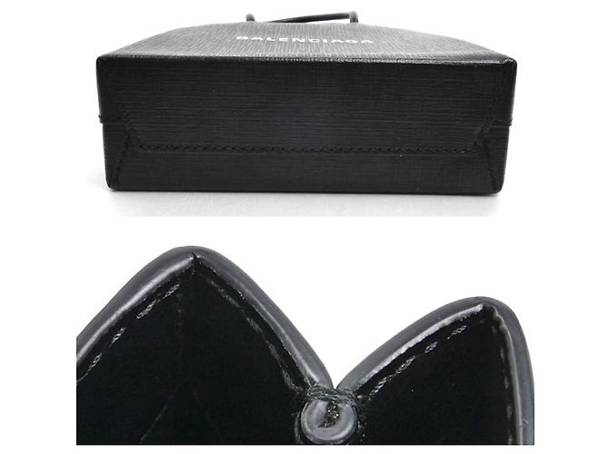 Borsa Tote Grande Nera Balenciaga Nero - vista 3