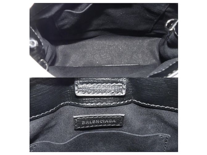 Borsa Tote Grande Nera Balenciaga Nero - vista 4