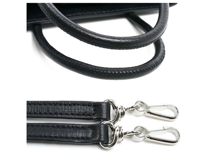 Borsa Tote Grande Nera Balenciaga Nero - vista 6