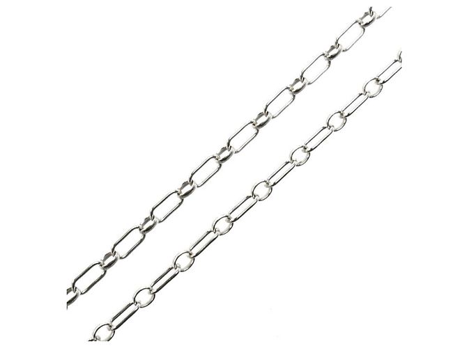 Collana lunga a catena Tiffany & Co. in oro bianco 18K - vista 2