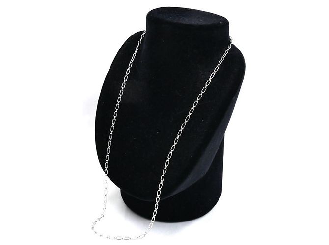 Collana lunga a catena Tiffany & Co. in oro bianco 18K - vista 4