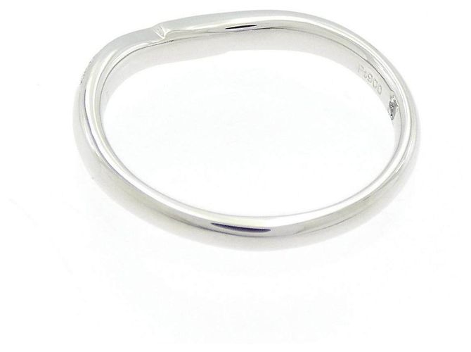 Autre Marque Pt900 Diamantring Silber - Ansicht 3