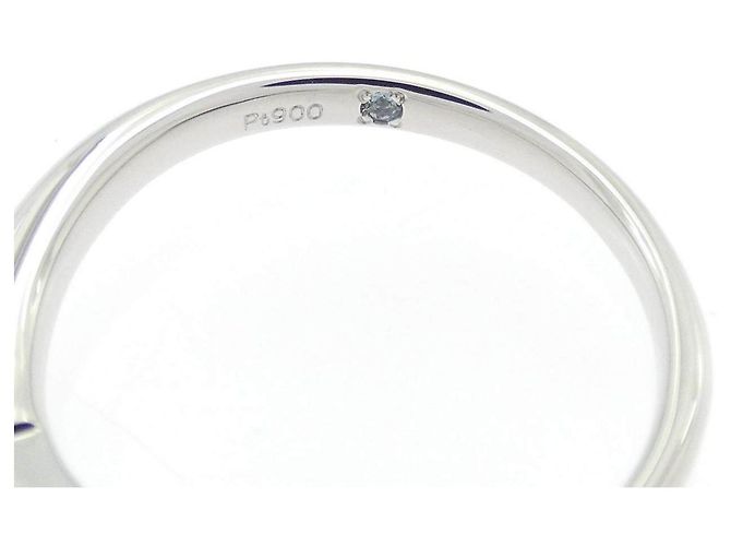 Autre Marque Pt900 Diamantring Silber - Ansicht 4