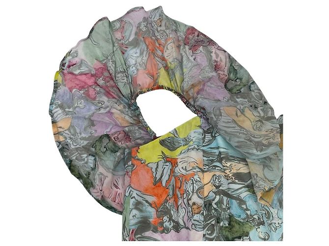 Autre Marque abito a spalle scoperte in misto seta alice+olivia Multicolore - vista 11
