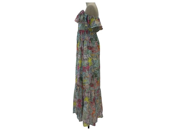 Autre Marque abito a spalle scoperte in misto seta alice+olivia Multicolore - vista 2