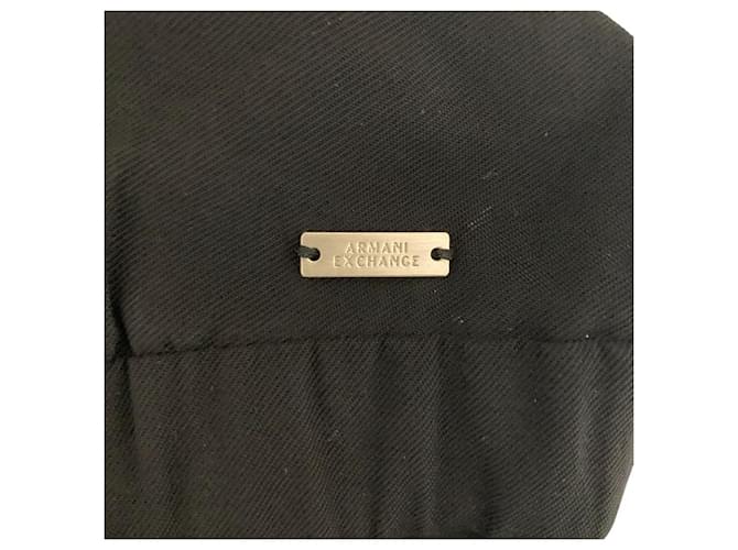 Mono Armani Exchange Negro - vista 5