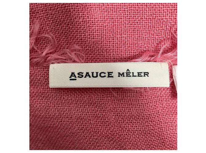Autre Marque ASAUCE MELER Large Stole Pink - Ansicht 3
