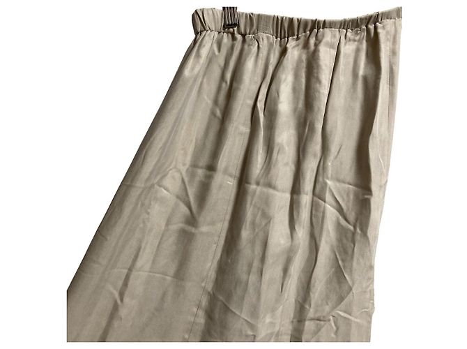 Autre Marque Falda acampanada STATE OF MIND FIBRIL Beige - vista 3