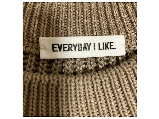 Autre Marque EVERYDAY I LIKE. Chaleco de lino Verde - vista 5