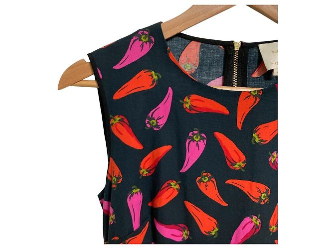 Vestido sin mangas Kate Spade Chili Negro - vista 3