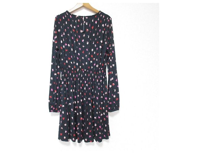 Kate Spade Ditsy Buzz Strickkleid Schwarz - Ansicht 2