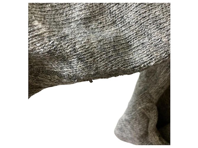 Autre Marque 45R SDL45R Linen Tweed Knit Marrone - vista 12